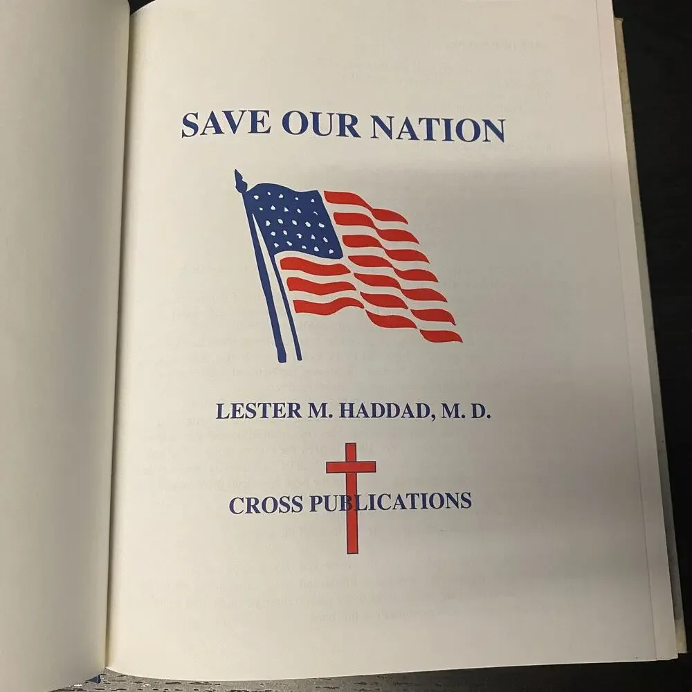 Save Our Nation by Lester M. Haddad (2000, Hardcover)